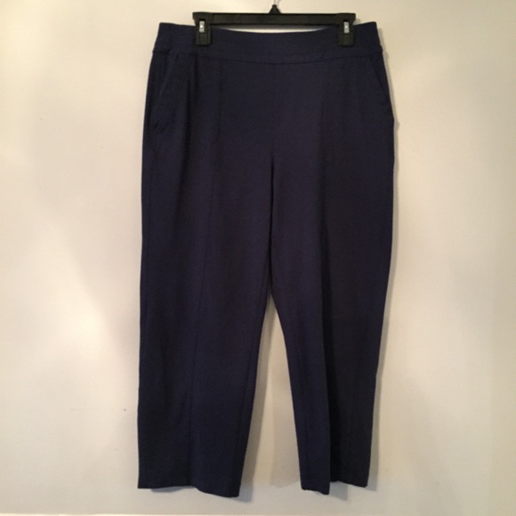 Chico’s Zenergy casual cropped pants Sz 1 ( Sm/m ) - Picture 5 of 7